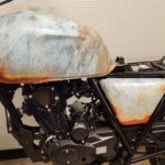 Aufbaut der Folierten Bike Teilen