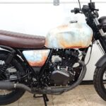 Fertiges foliertes Bike Rechstansicht